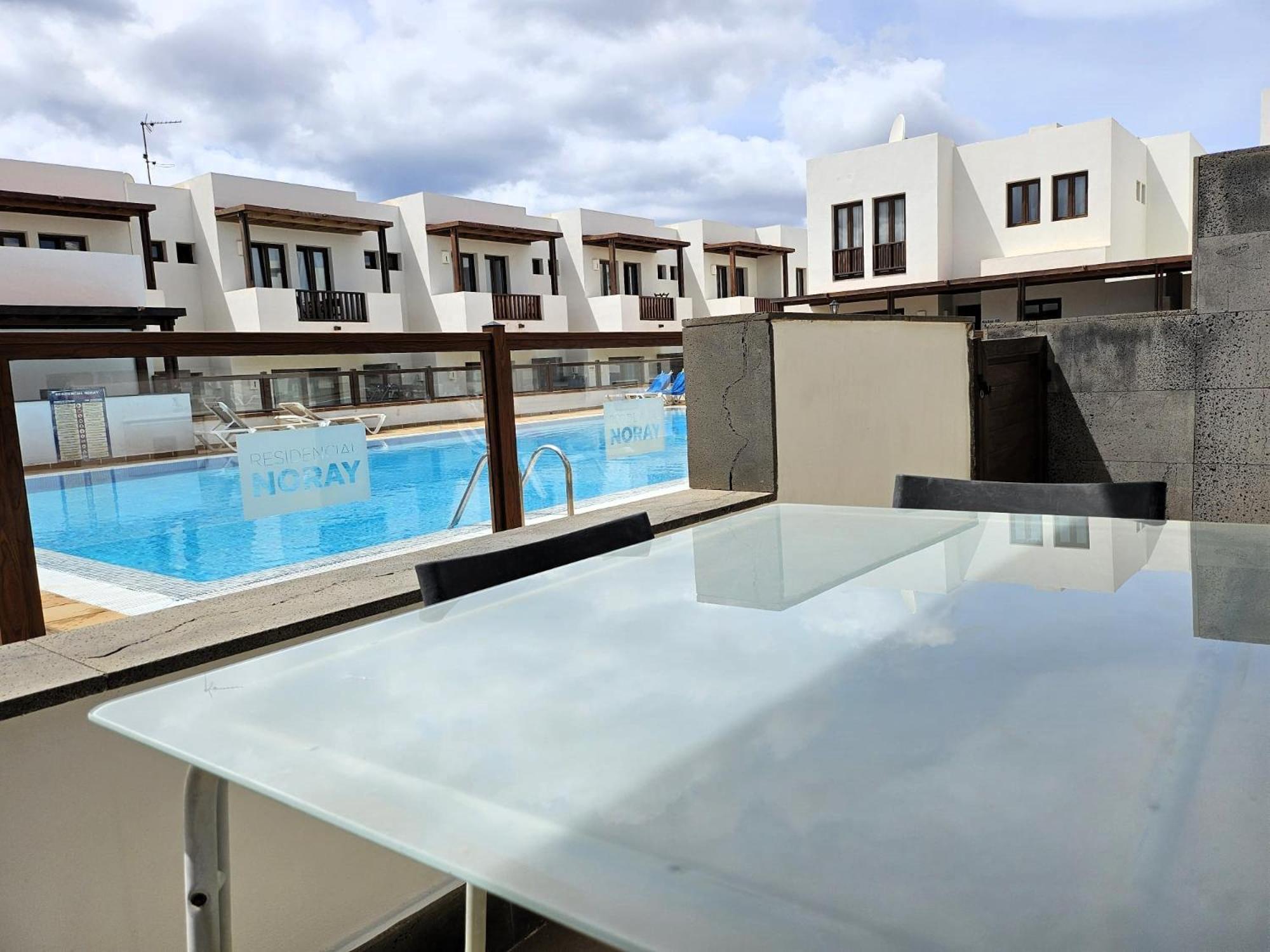 Duplex Noray Vista A La Piscina Apartamento Puerto Calero Exterior foto